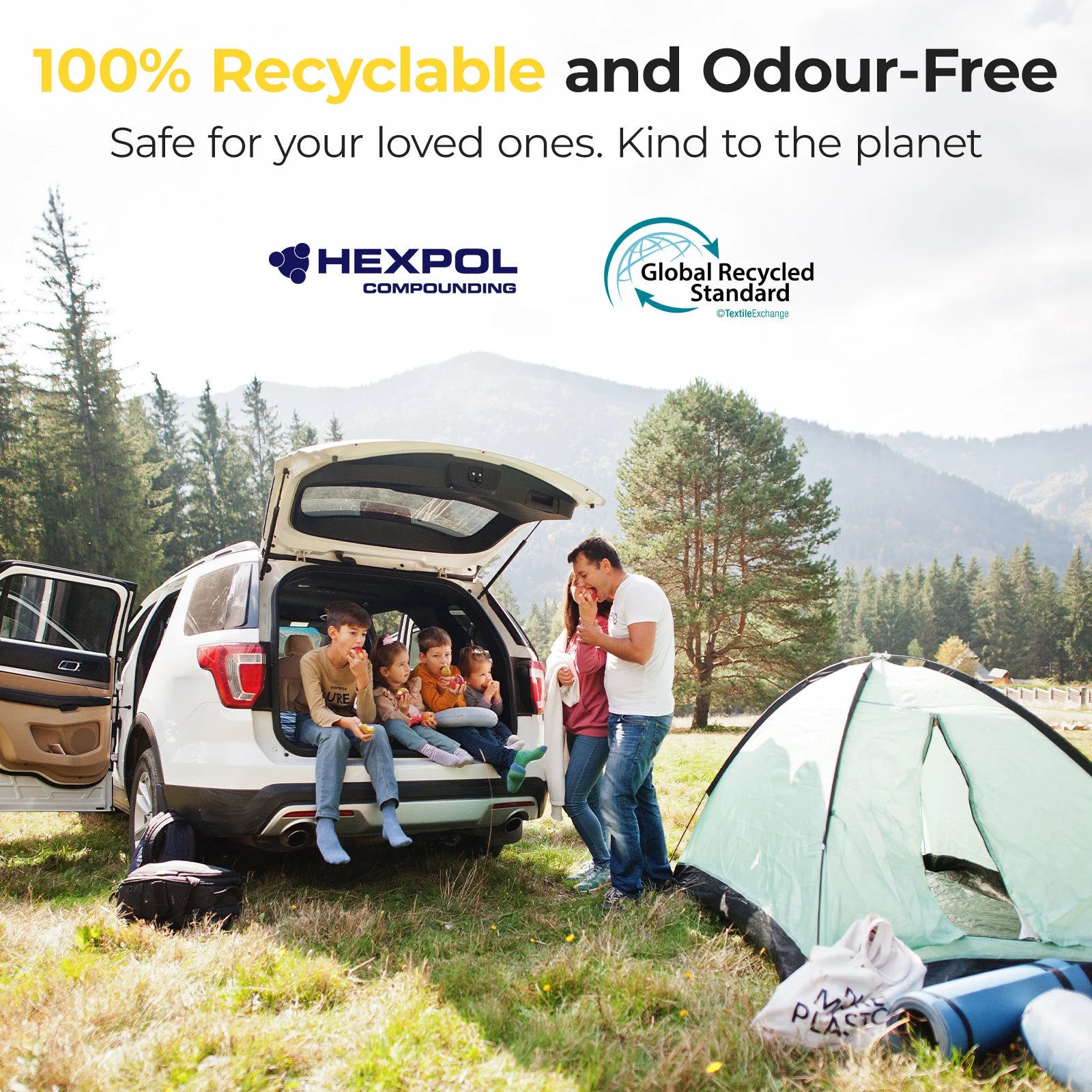 3W All Weather Car Mats For Skoda Elroq 2025-2026 LHD